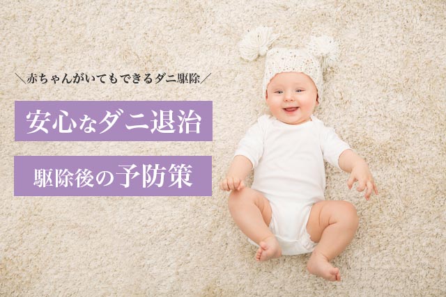 赤ちゃんがいる家庭のダニ対策 安全で確実な駆除方法と予防 ハウクリ部