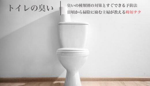 トイレの臭いの原因と対策│チェックポイントと掃除方法を詳しく解説